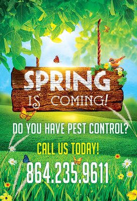 That means pests are coming out of hibernation. Are you prepared? If not, there's no need to panic! Let us help you protect your home.