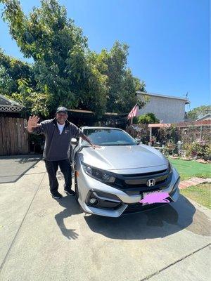 Robert-- thank you for treating my car as well as I treat it!