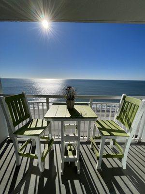 Balcony oceanfront