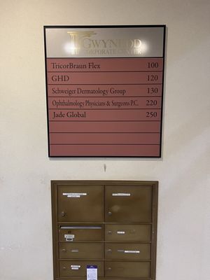 Directory- office is on 2nd floor