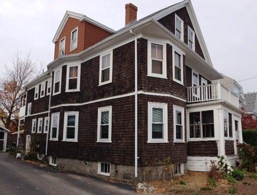 Before vinyl siding and windows installed