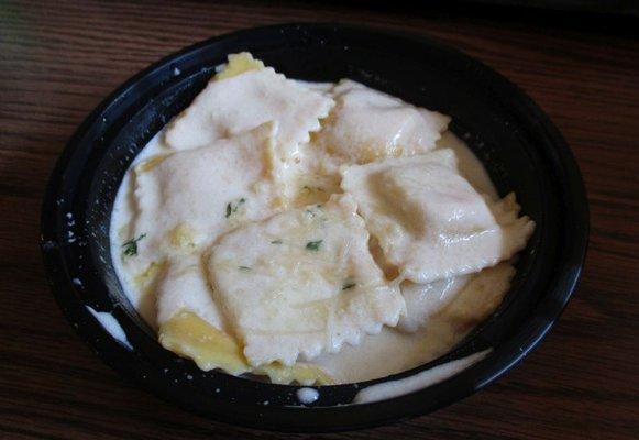 Cheese Ravioli Alfredo...