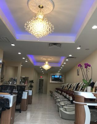 Beautiful, new salon