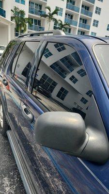 Side window tint