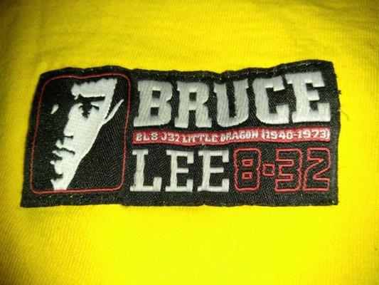 Authentic Bruce Lee T-SHIRT with his date of birth/ date of death from his Bruce Lee Jeans collection looking to Pawn or sell