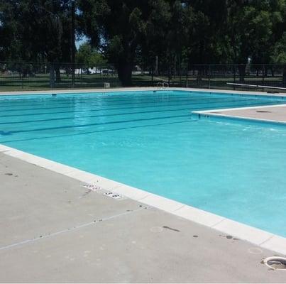 Commercial and Residential Maintenance. This is McKinley Park Pool in Stockton (After) We fixed it.