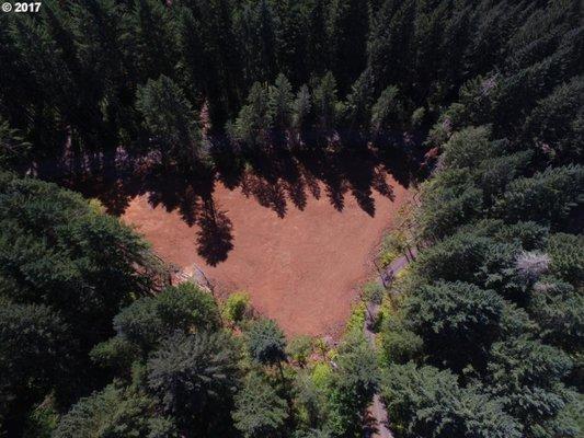 For sale: Fisk Rd, Noti, Oregon. 1.03 acres w/mature timber. New well, septic approval & power at the street. Build your dream home!