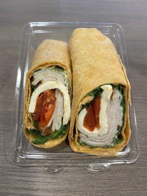 Turkey Caprese Wrap