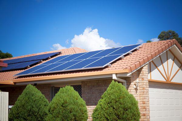 Roof mount solar panels