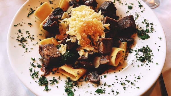 Braised ribs and Braised Short Rib & Pasta.