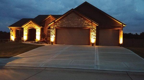 Gateway Dog Fence and Custom Lighting