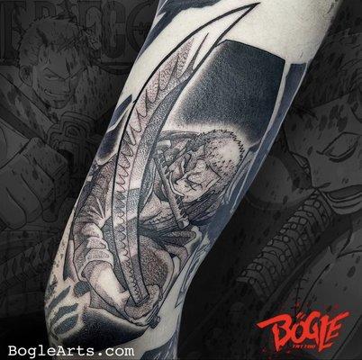 Part of Manga sleeve