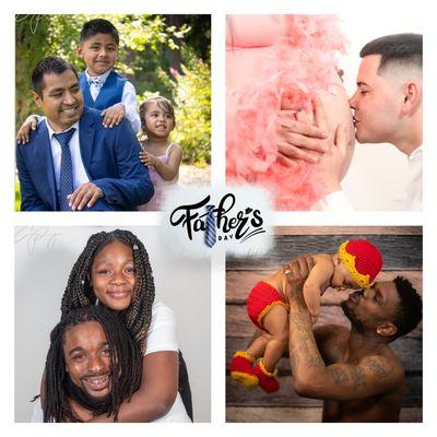 Father's day photo sessions promotion starting at $100!