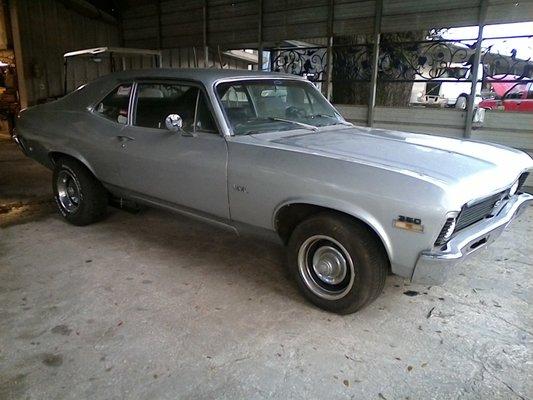 1971 Chevy Nova before complete restore.