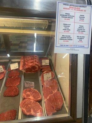 Meat counter