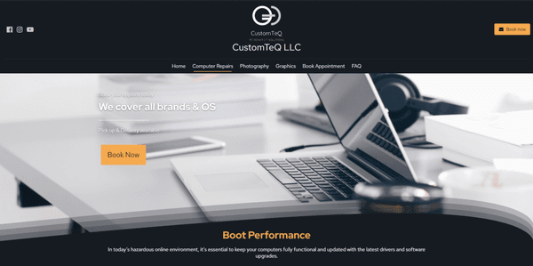 CustomTeQ - A local family-owned business dedicated to providing special Computer Repair and IT services in Rochester, NY area.