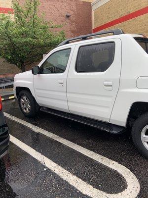 2006 Ridgeline; he also did the headlights!