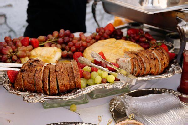 Charcuterie spread