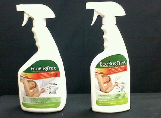 EcoBugFREE- the BedBug Eliminator is an effective, non-toxic solution to a BedBug infestation.  KILL BedBugs DEAD.