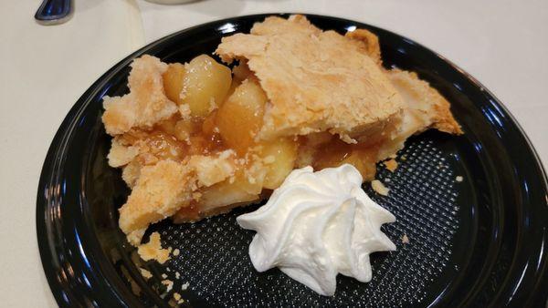 Thanksgiving 2023 Dessert - Apple Pie: This was fine, I have had better pie crusts, but this and a cup of coffee after dinner were nice!