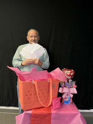 The grand prize winner of the Valentines Day Contest is .....Me!