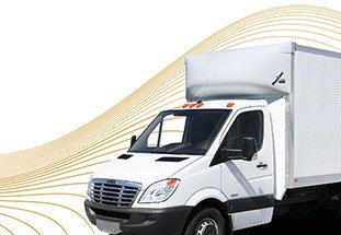 Maximize efficiency with Nose Cone air deflectors for straight trucks.