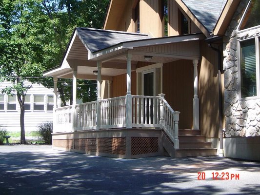 front porch addition