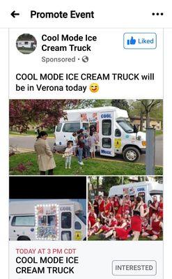 Cool Mode Ice Cream Truck