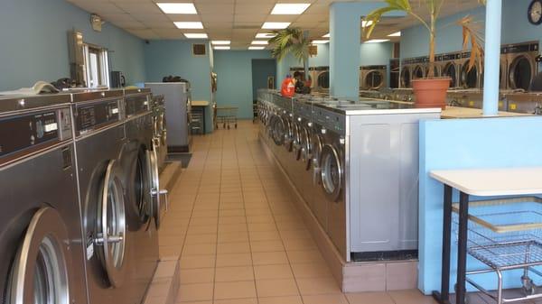 Lots of large modern washers