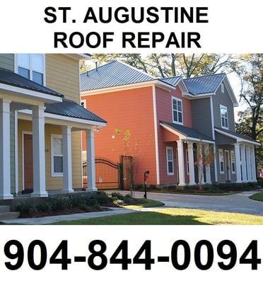 St Augustine Roof Repair Specialists