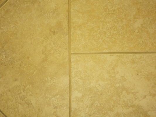 Clean tile and grout at a home in the Vineyards