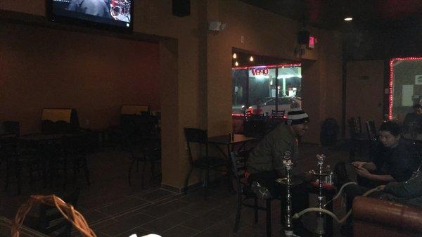 Inside URUK HOOKAH LOUNGE