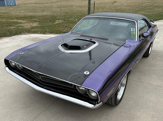 '71 Plum Crazy Purple Challenger R/T