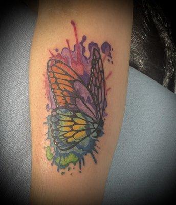 Water color butterfly