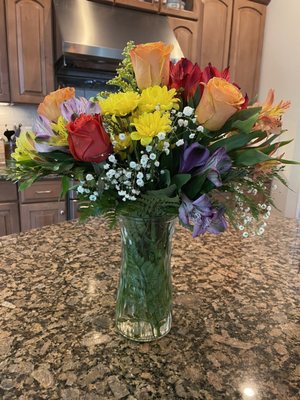 Flowers I received