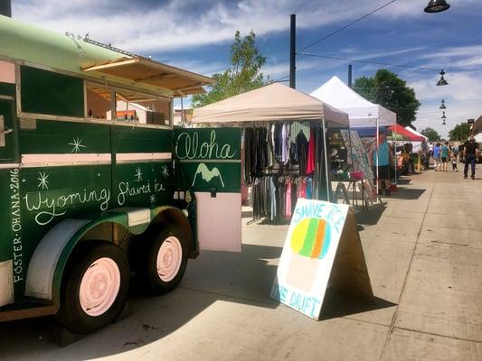 Look for our trailer to enjoy our shave ice!