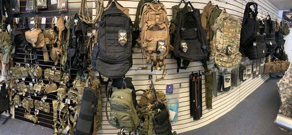 We carry a large selection of condor bags, vests, hats, and pouches.