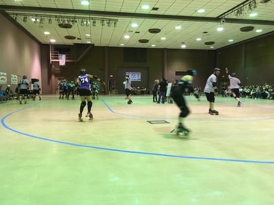 6/4/16. Knockers v Capital (Baton Rouge) Defenders. Season 6. Bout 4. Civic Center. 7pm. Ima PushHer, Cinnamon Rolls, Femi Nasty!