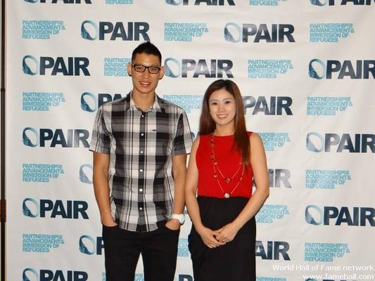 Jeremy Lin at PAIR charity luncheon