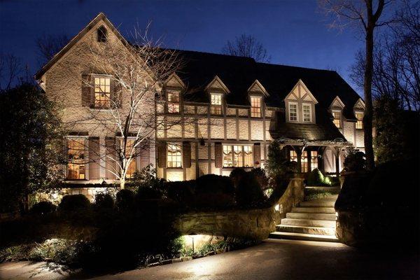 Professionally Designed Outdoor Lighting backed by a 25 year warranty!