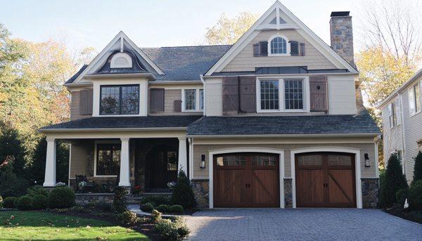 Beautiful Carriage Style Garage Doors