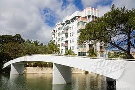 I did NOT take this photo, but I wanted to show you the pedestrian bridge that connects to Collins.  This is the bridge I cross