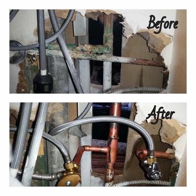 Main Water Line Leak Repair