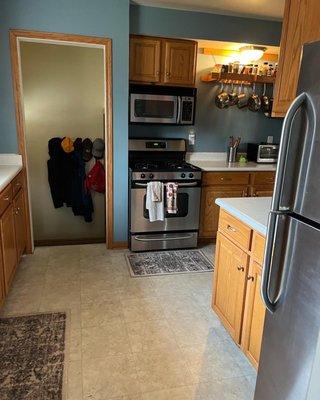 Clean and spotless kitchen