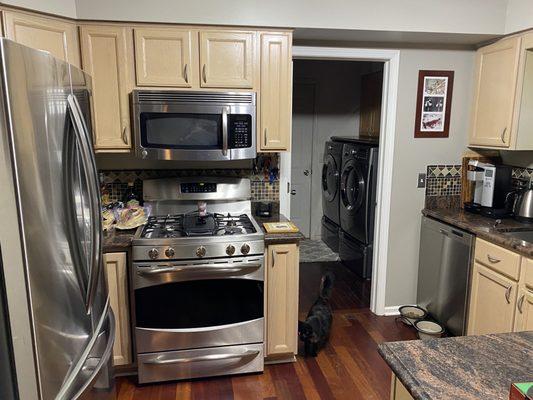 Kitchen before