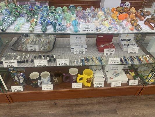 Glass items - very reasonably priced!