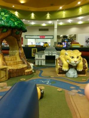 Playground at food court