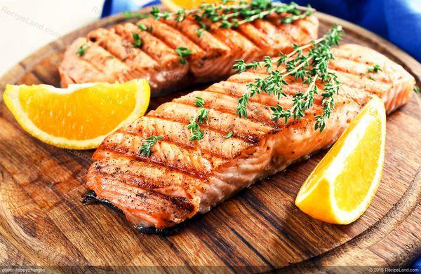 Jay's Grilled Salmon - we use only wild caught salmon. Better flavor, and better for you.