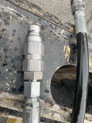 Broken coupler