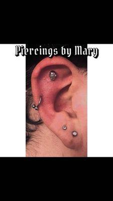 Piercing done by Mary